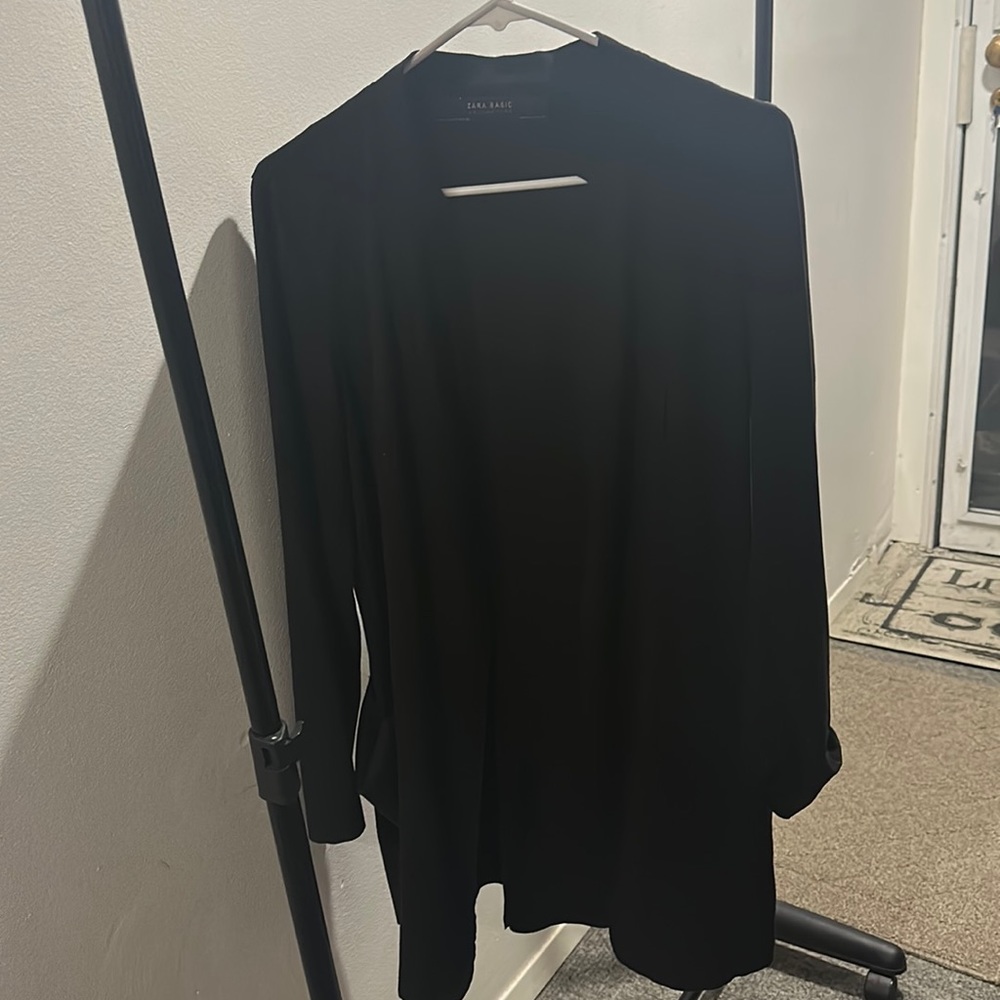 Zara suede blazer
